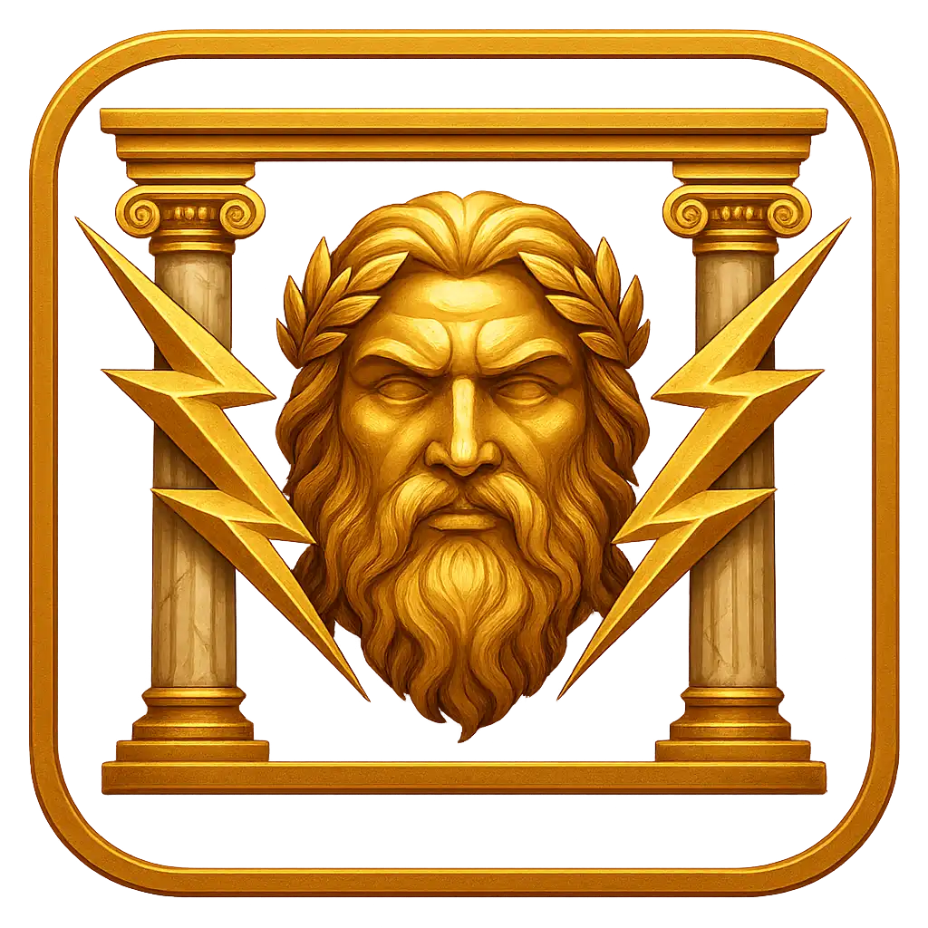Slot game artwork for Gates of Olympus Super Scatter