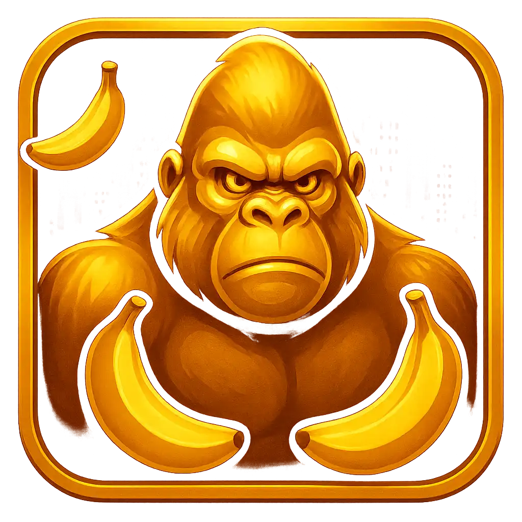 Slot game artwork for King Kong Cash Even Bigger Bananas 4